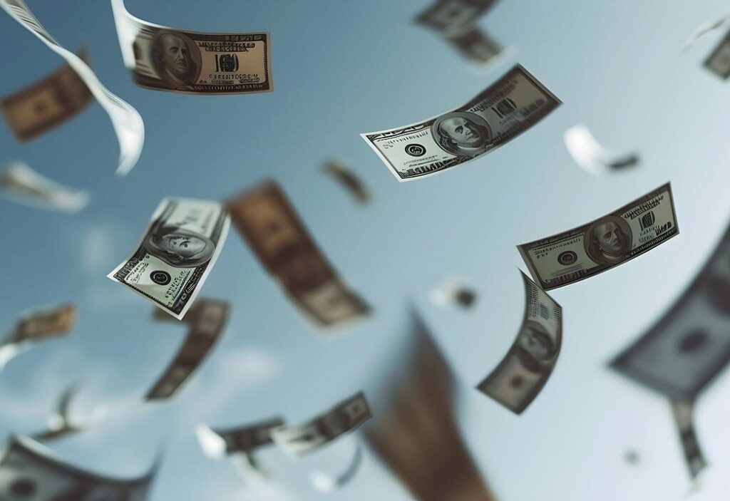 ai generated money bills 8638138